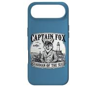 Custodia per iPhone Air Capitano Fox Guardiano dei mari Avventura Nautica Animale A