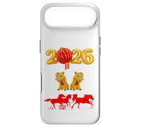 Custodia per iPhone Air Capodanno cinese 2026 cavalli di fuoco danza drago Lunar NY