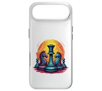 Custodia per iPhone Air Capolavoro degli scacchi al tramonto - Re e cavalieri degli scacchi audaci