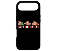 Custodia per iPhone Air Capybara Celebrating Xmas With A Funny Pun Of Capy Christmas