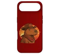 Custodia per iPhone Air Capybara cowboy zen e deserto selvaggio