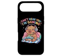 Custodia per iPhone Air Capybaras Rodents Gaming Can't Hear You I'm Gaming Capybara