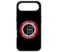 Custodia per iPhone Air Car Guy Mechanic Men Save the Manuals Gearbox Stick 6 Speed