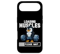Custodia per iPhone Air Caricamento Muscoli Pinguino Sollevamento Pesi Divertente Palestra Meme