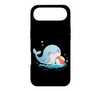 Custodia per iPhone Air Carino balena Kawaii che gioca a palla da spiaggia divertimento oceano