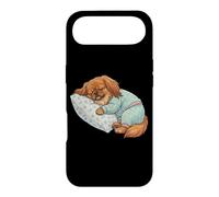 Custodia per iPhone Air Carino cane pechinese che dorme in pigiama Bedtime Art