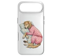 Custodia per iPhone Air Carino cane Saluki che dorme in pigiama Bedtime Art