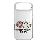 Custodia per iPhone Air Carino Ciambella Caffè Let's Get Through Daily Grind