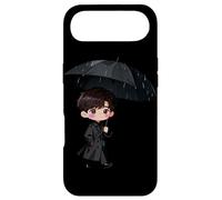 Custodia per iPhone Air Carino coreano Dramma Personaggio Ombrello Scena Kdrama Fans