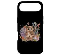 Custodia per iPhone Air Carino Cottagecore Gufo Floreale Estetica Ragazze Donne Grafica