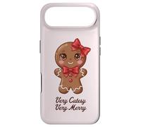 Custodia per iPhone Air Carino Gingerbread Girl Coquette Biscotto di Natale