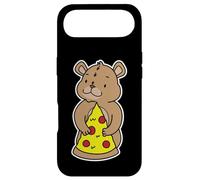 Custodia per iPhone Air Carino Orso Cucciolo Abbracciare Pizza Slice