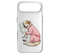 Custodia per iPhone Air Carino Pastore Caucasico Dormire in Pigiama Bedtime Art