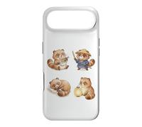 Custodia per iPhone Air Carino Tanuki Raccoon Cane Giapponese Chibi Animale