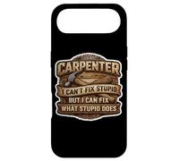 Custodia per iPhone Air Carpentiere divertente Non posso aggiustare stupido ma posso aggiustare cosa fa