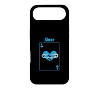Custodia per iPhone Air Carta d'amore perso di colore blu Grafica blu