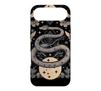Custodia per iPhone Air Carta dei Tarocchi Serpente Mistico con Falene e Lune