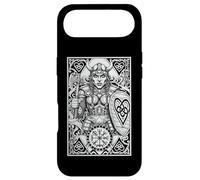 Custodia per iPhone Air Carte da gioco della mitologia norrena della donna vichinga, regina