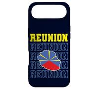 Custodia per iPhone Air carte ile de la reunion drapeau 974 cadeau pour réunionnais