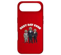 Custodia per iPhone Air Cartone animato divertente per matrimoni suricati: sposo e testimoni dello sposo