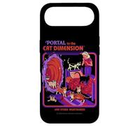 Custodia per iPhone Air Cat Dimension Sci Fi Retro Vintage Funny Adult Humor