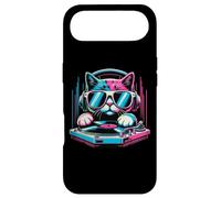 Custodia per iPhone Air Cat House DJ Record Techno EDM Musica Cat Kitty DJ