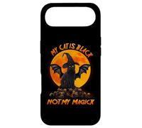 Custodia per iPhone Air Cat Is Black Not My Magick Witch Cats Moon Scary Halloween