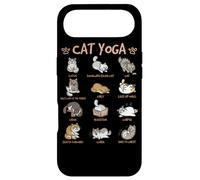 Custodia per iPhone Air Cat Yoga Poses Cats Practicing Mindfulness Meditation Kitten