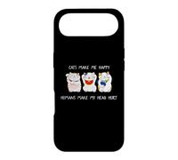 Custodia per iPhone Air Cats Make Me Happy Humans Make My Head Hurt for Cat Lovers