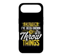 Custodia per iPhone Air Caution I've Been Known To Throw Things