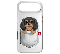 Custodia per iPhone Air Cavalier King Charles Spaniel Pocket Puppy Lover, simpatico cane