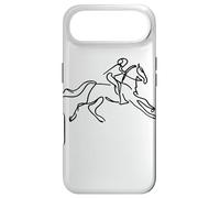 Custodia per iPhone Air Cavaliere a cavallo Abbozzo di proprietario di cavallo