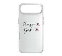Custodia per iPhone Air Cavallo Ragazza Cuore carino scritto a mano Tipografia Regalo