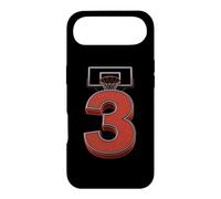 Custodia per iPhone Air Cerchio per 3° compleanno, giocatore di basket, numero 3, per feste sportive