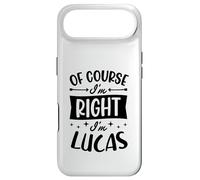 Custodia per iPhone Air Certo che ho ragione I'm Lucas Nome personalizzato