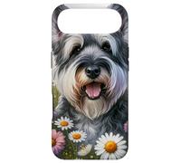 Custodia per iPhone Air Cesky Terrier Dog Summer Wildflowers Daisies Opera d'arte
