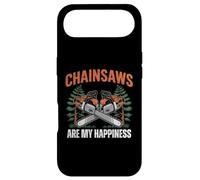 Custodia per iPhone Air Chainsaws Are My Happiness - Funny Father's Day Woodworker