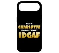 Custodia per iPhone Air Charlotte Costume IDGAF Meme Funny Char Costume Charlottes