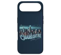 Custodia per iPhone Air Charlotte NC Grattacielo Edificio Luce Notturna Cityscape View