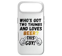Custodia per iPhone Air Chi ama gli appassionati di birra divertente bere umorismo 2 pollici