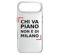 Custodia per iPhone Air Chi va piano non è di Milano. italiano, Milano Life Quote.