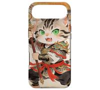 Custodia per iPhone Air Chibi asiatico cinese guerriero gatto - Meow Kung Fu Vintage Art
