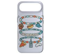 Custodia per iPhone Air Chicago Braccialetto dell'amicizia Stack Wind City design