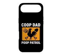 Custodia per iPhone Air Chicken Coop Dad Poop Patrol Funny Poultry Farmer