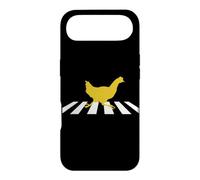 Custodia per iPhone Air Chicken Crosses Road Crosswalk Silhouette Graphic T-Shirt