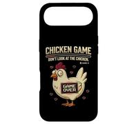 Custodia per iPhone Air Chicken Game Don't Look At The Chicken Funny Gamer Pixel Art