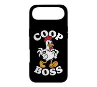 Custodia per iPhone Air Chicken Keeper Coop Boss Retro Cartoon Rooster Homesteader