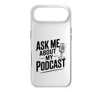 Custodia per iPhone Air Chiedimi del mio podcast per gli amanti dei podcast
