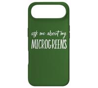 Custodia per iPhone Air Chiedimi del mio ventilatore microgreen microgreen