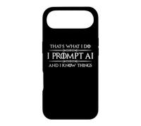 Custodia per iPhone Air Chiedo AI e so cose Divertente Prompt Engineer Tech